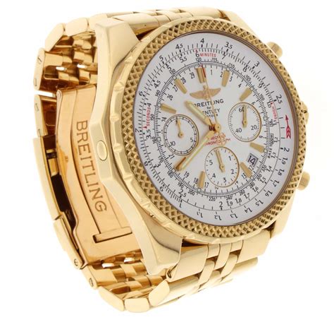 breitling bentley watches for sale|used breitling bentley gold watches.